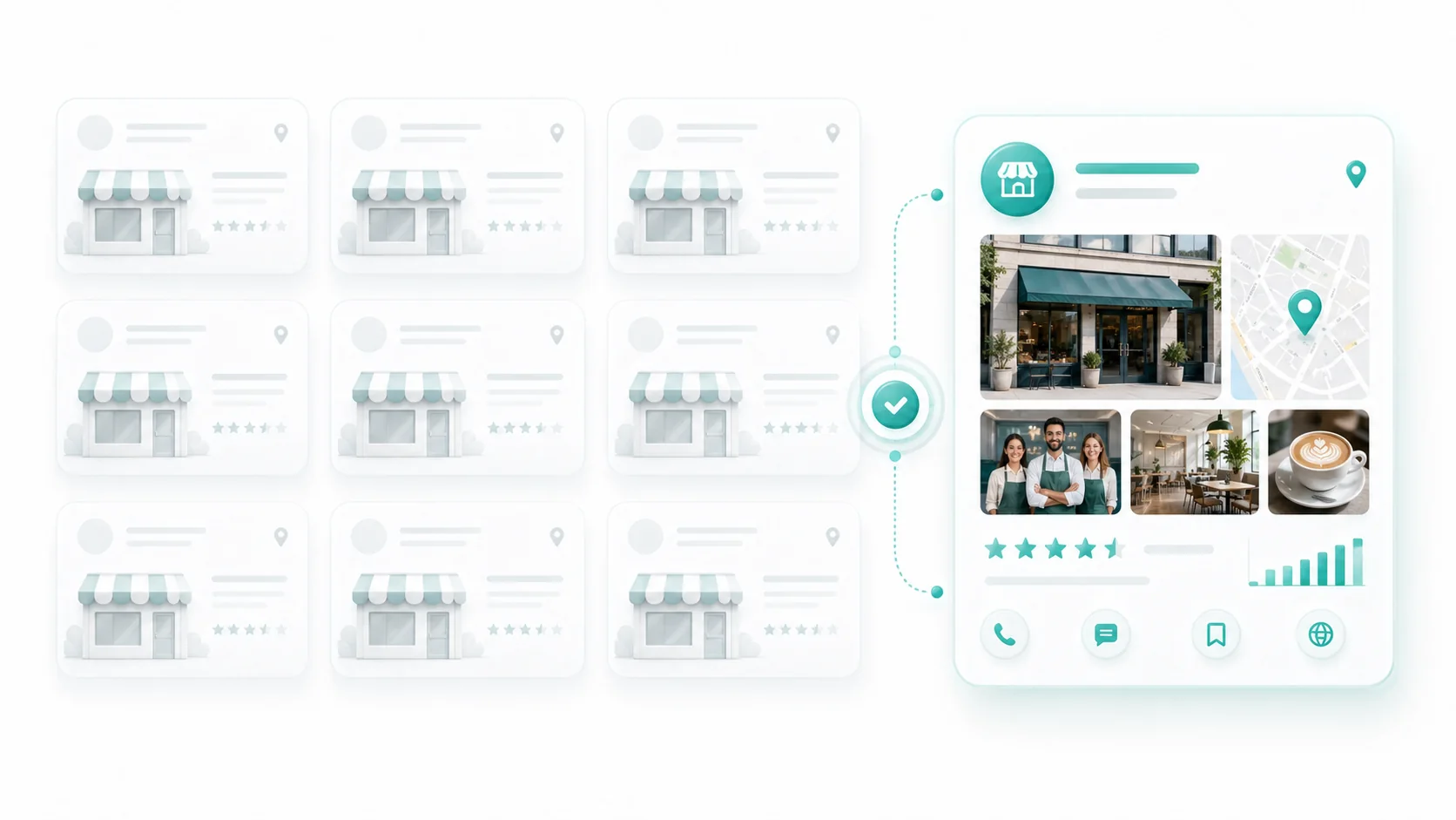 The main challenge in franchise online marketing across multiple locations