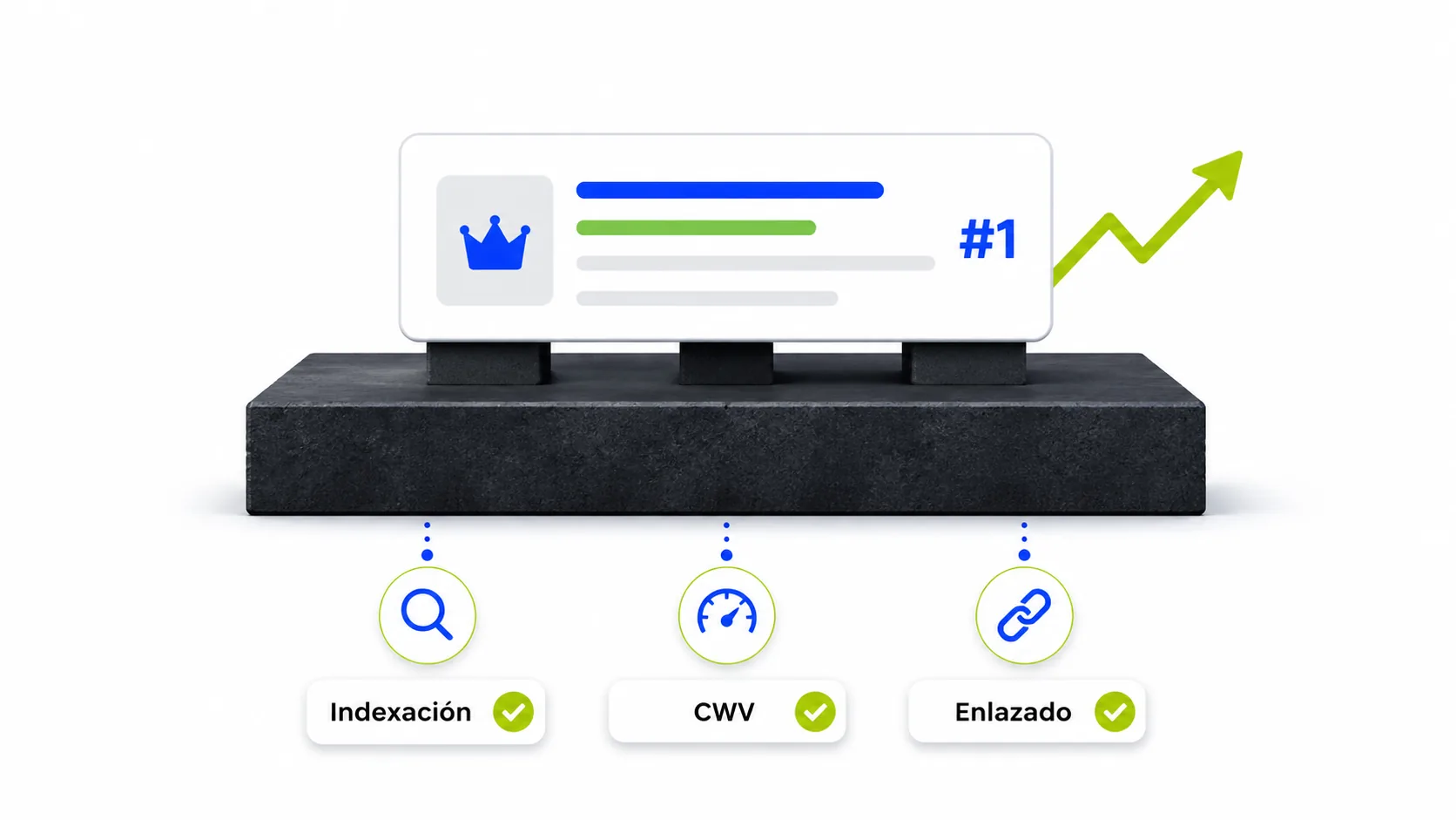 Señales técnicas de SEO, indexación y Core Web Vitals