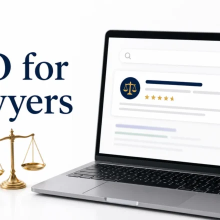 SEO for lawyers strategy in one of Google's most competitive niches