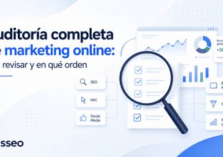 Auditoría completa de marketing online: qué revisar y en qué orden