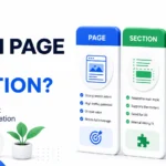 Editorial cover with decision cards for whether a keyword deserves its own page or a section
