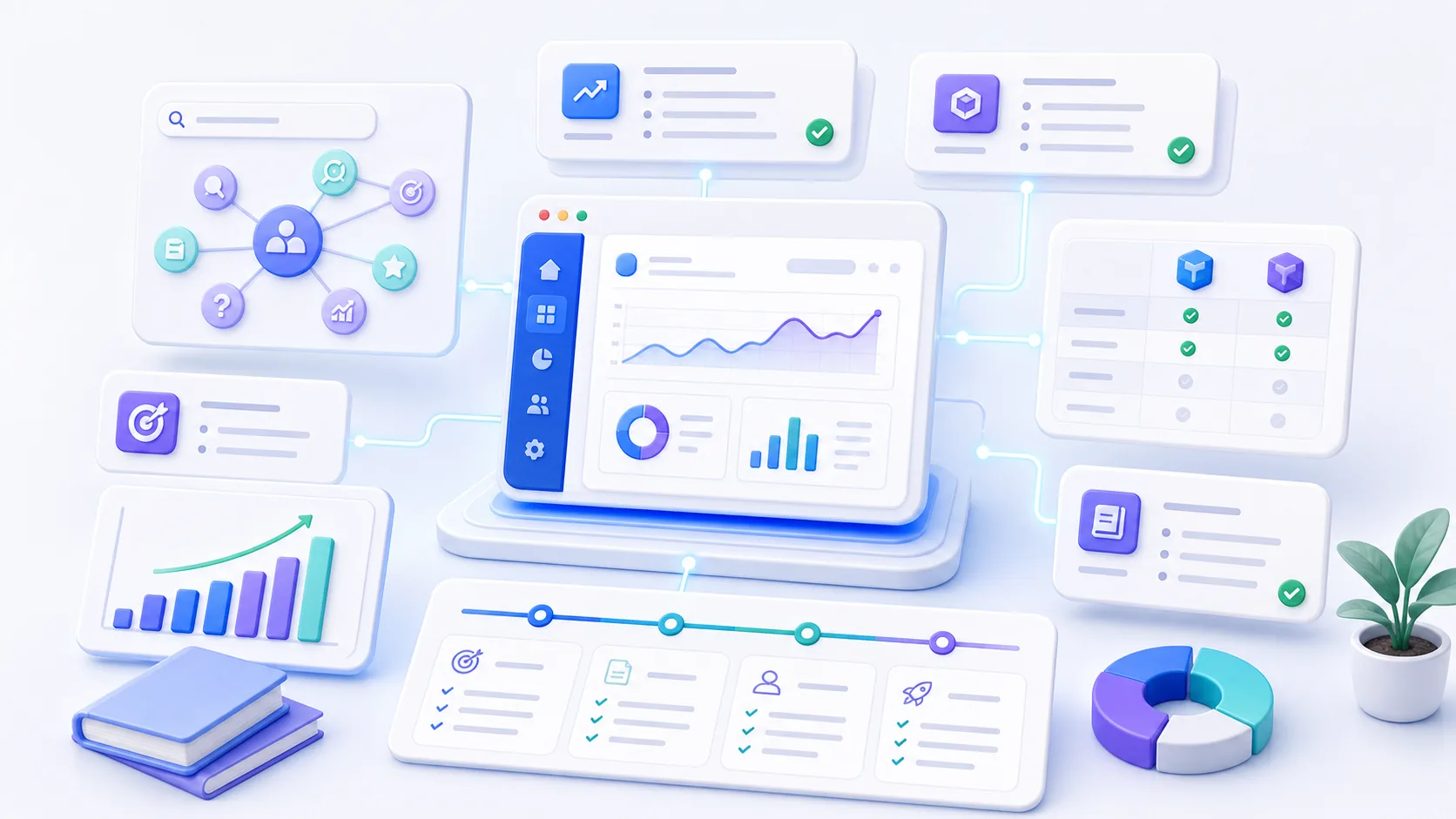 Estrategia SEO para SaaS pequeños antes de crear cien artículos