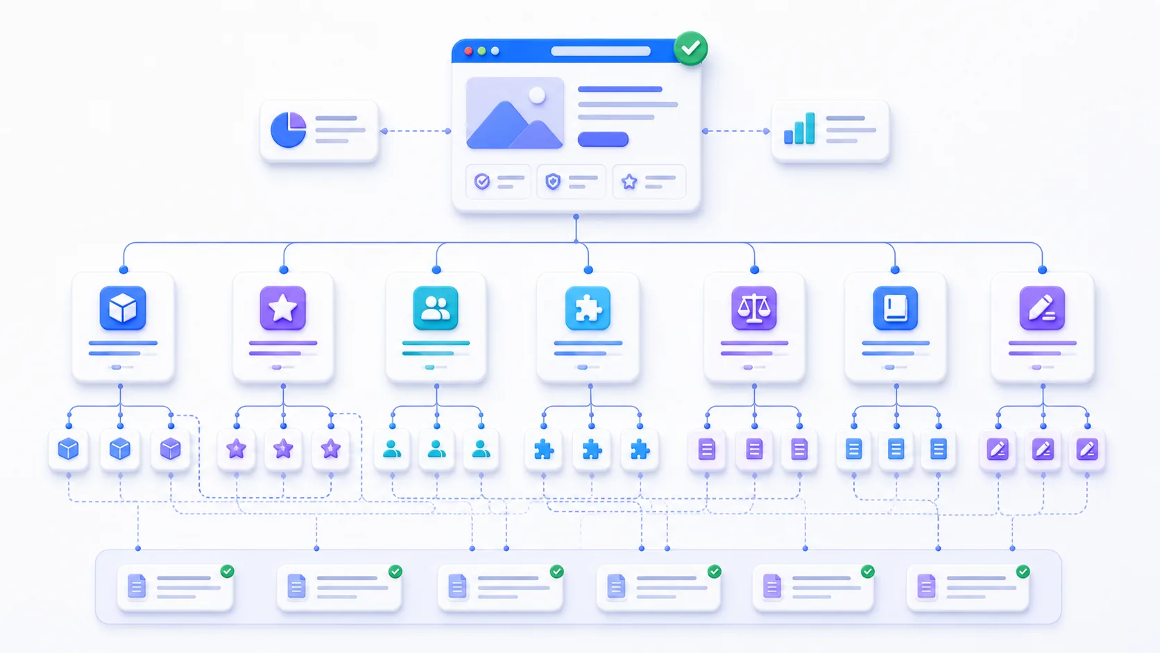 Arquitectura SEO para un SaaS pequeño antes de escalar contenidos