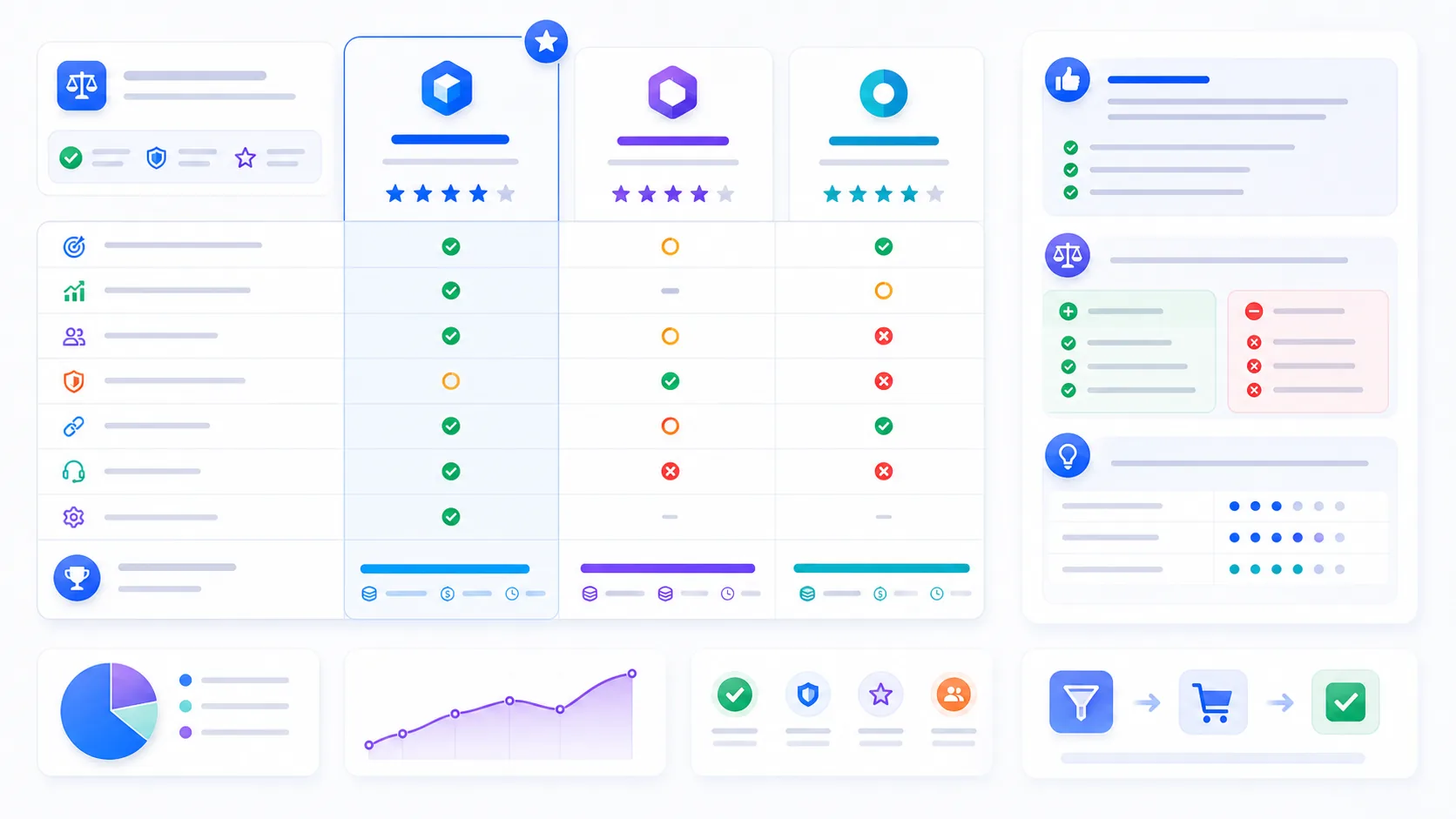 SaaS comparison and alternative pages for commercial search intent